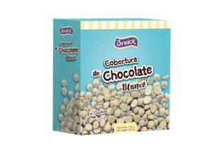 Cobertura de chocolate Blanca en caja (250 g)